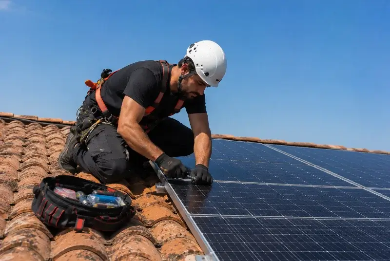Maintenance et monitoring de panneaux solaires à Saint-Magne-de-Castillon